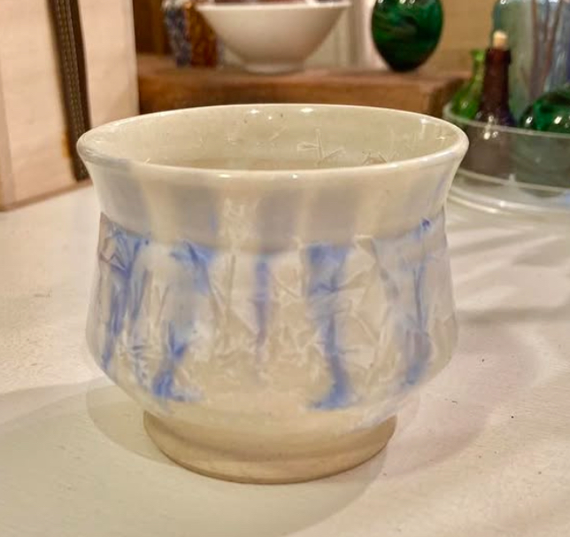 ぐい呑み　お猪口　大雪窯　板東陶光　結晶釉